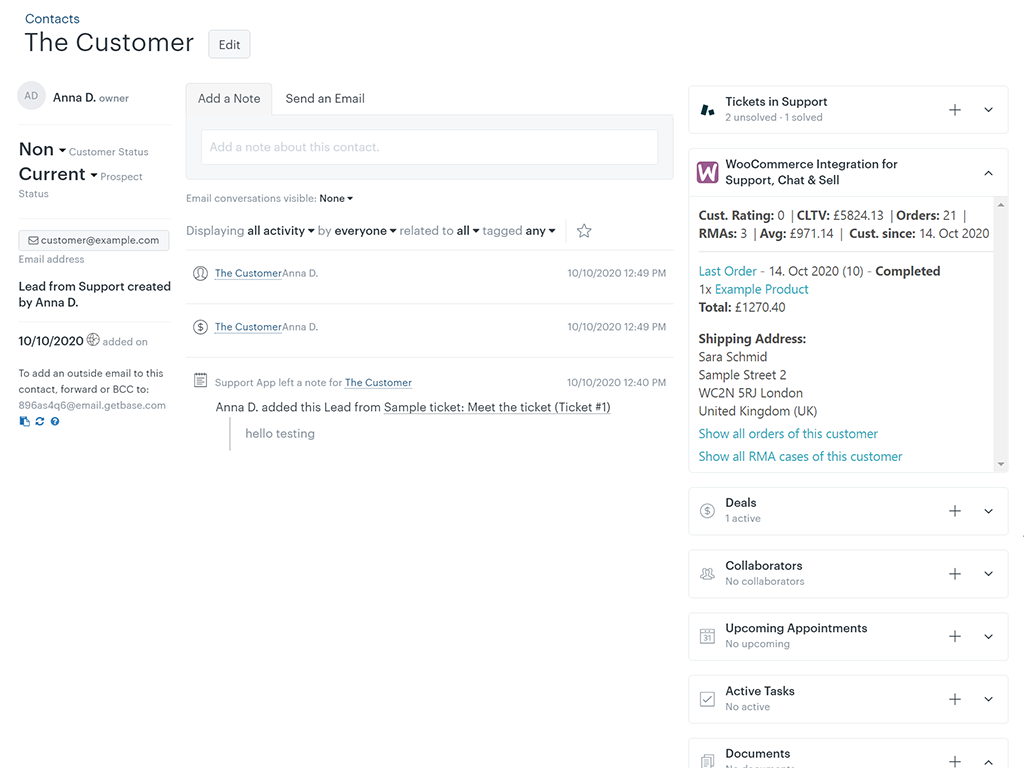 zendesk sell woocommerce 1 Zendesk WooCommerce Interface