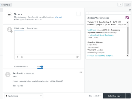 zendesk woocommerce 1 Zendesk WooCommerce